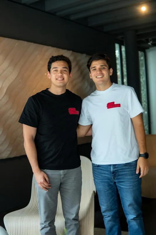 Andrés Castillo y Nicolás Armas, fundadores de One Trillion